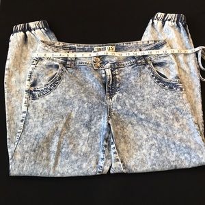 Denim Anklet Pants